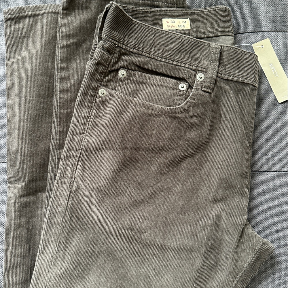 J.Crew men’s 484 corduroy pants